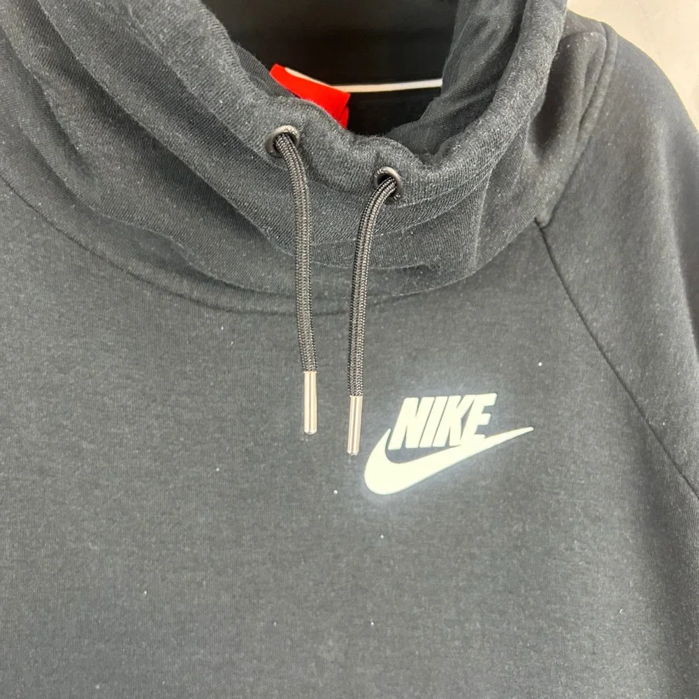 Nike Mens Sleeveless Funnel Neck Hoodie Black Futura Logo XL Pullover Vest